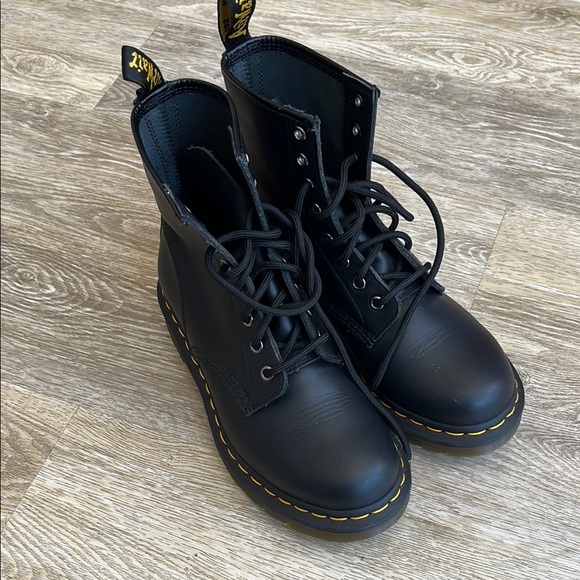 Dr. Martens Shoes - Dr. Martens Black Lace Up Boots